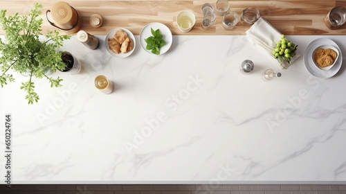Background with ingredients for cooking, baking, flat lay, top view.