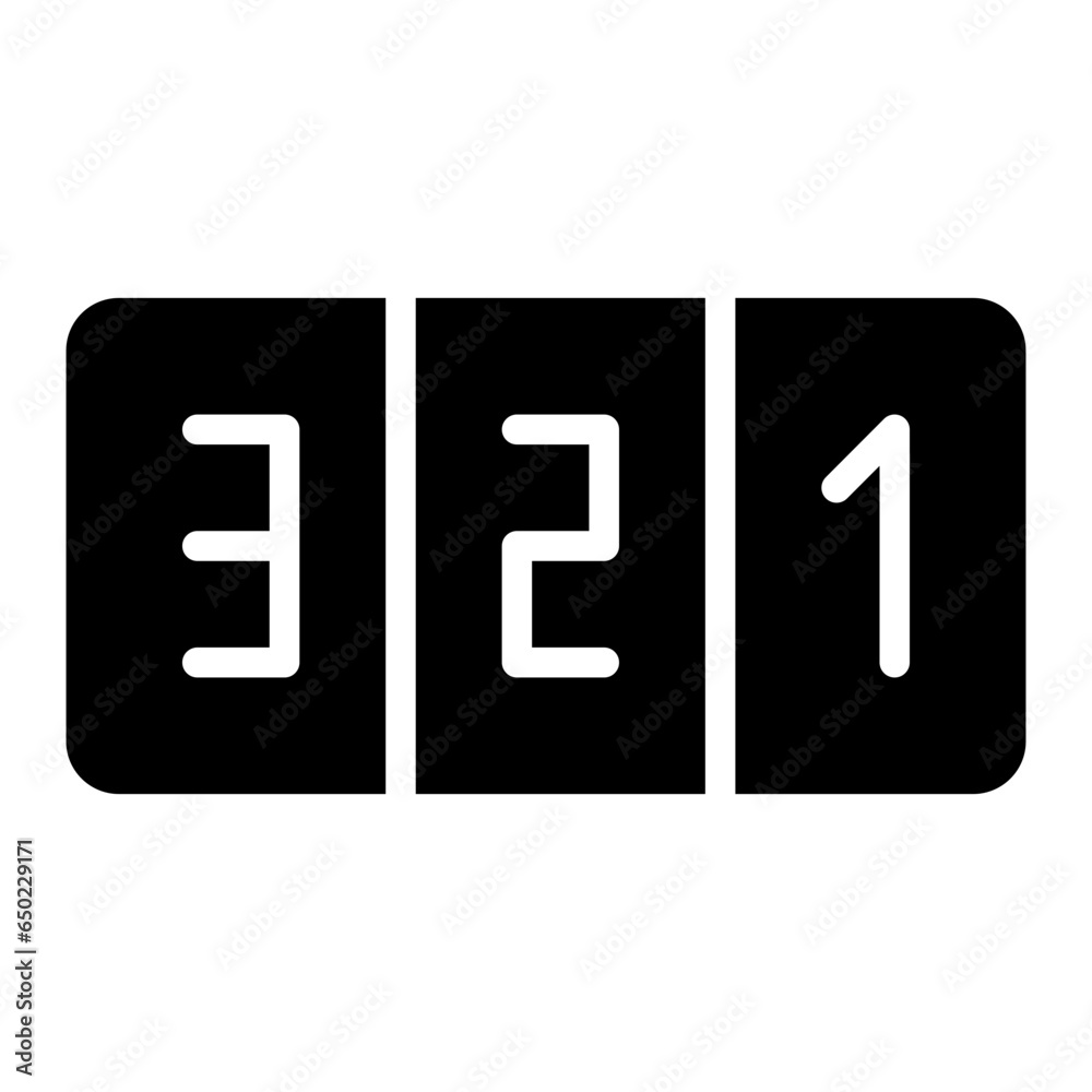 Countdown Icon Countdown Icon