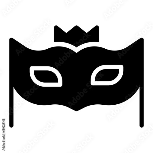 New Year Mask Icon