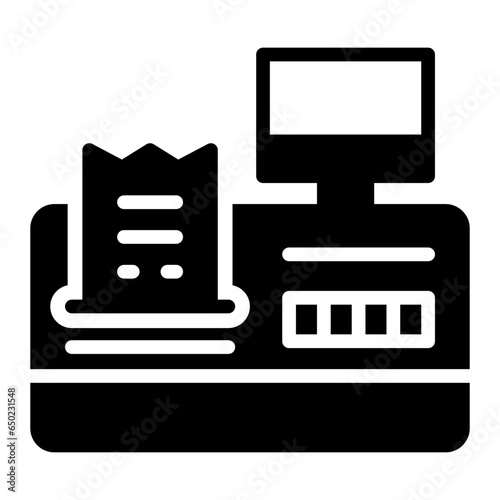 Cashier Machine Icon