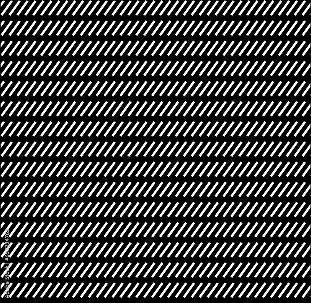 Vector seamless abstract geometric pattern in the form of white lines on a black background Vector seamless abstract geometric pattern in the form of white lines on a black background