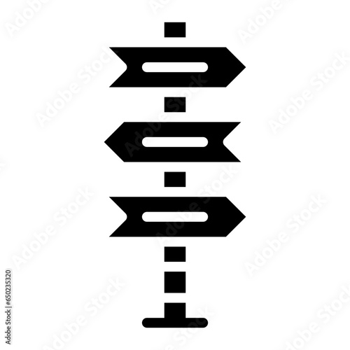 Direction Sign Icon