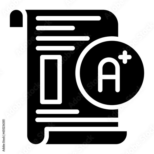Report Card Icon