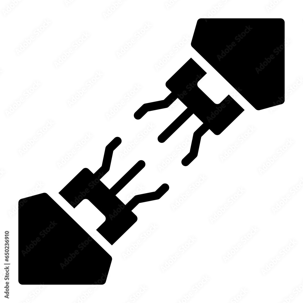 Connecting Wires Icon Connecting Wires Icon