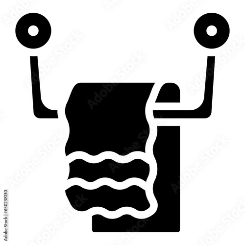 Bath Towel Icon