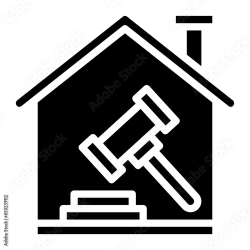 House Auction Icon