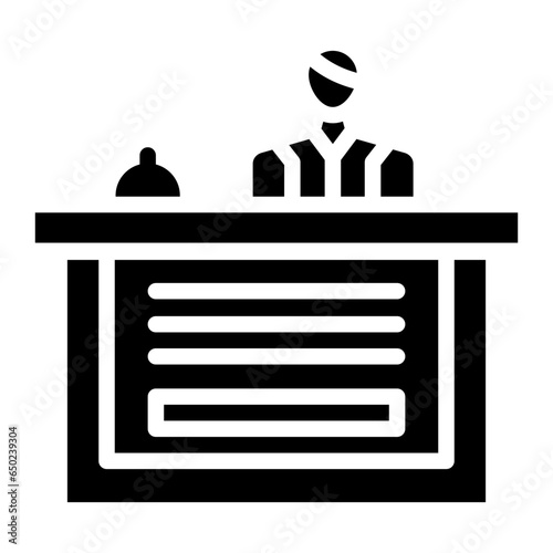 Receptionist Icon