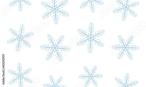 Snowflakes background. Winter. Vector. Christmas pattern for wallpaper, packagings, textiles, paper, etc.
