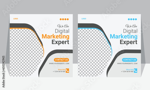 Modern and Unique Social Media Post Design