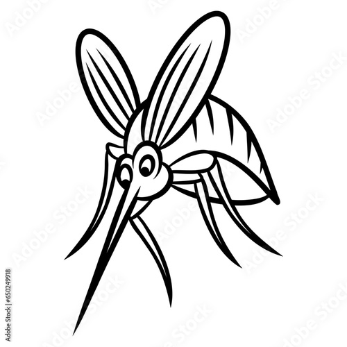 mosquito insect icon illustration