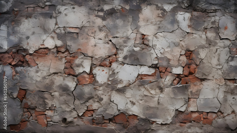 Fototapeta premium texture vieux mur abimé, généré par IA