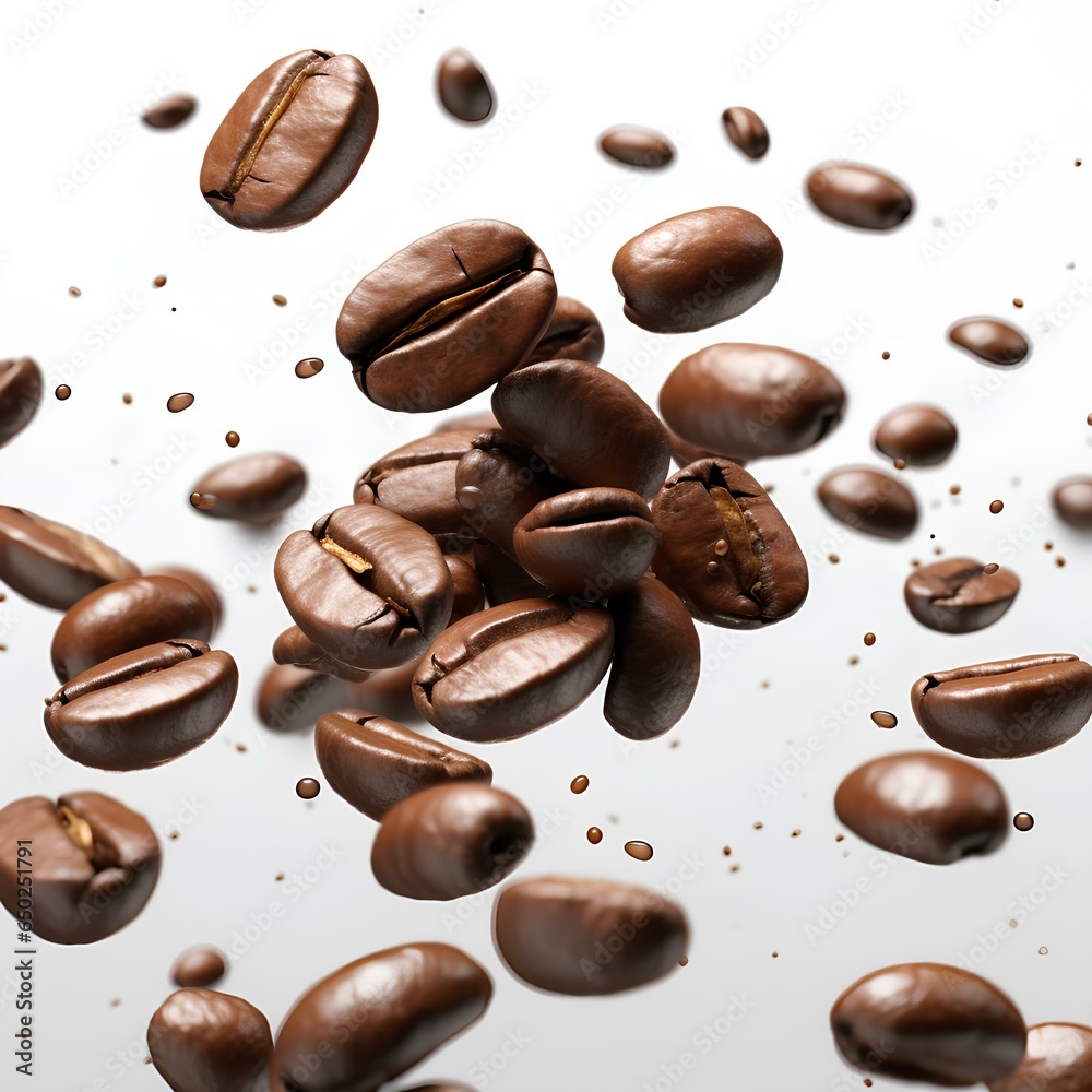 Fototapeta premium portrait of coffee beans