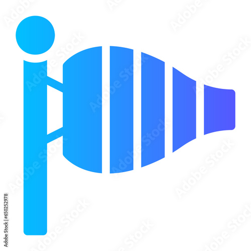 windsock gradient icon