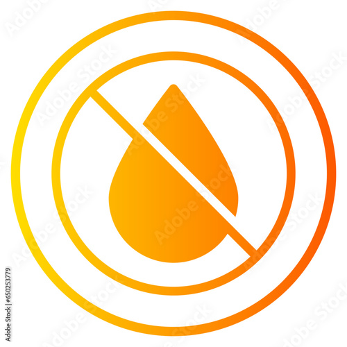no liquid gradient icon