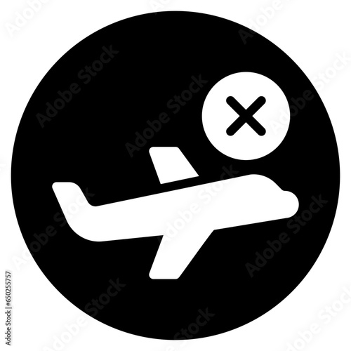 cancel glyph icon