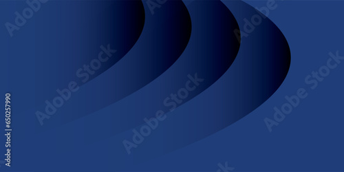 Abstract blue color background. Dynamic shape composition. Vector illustration