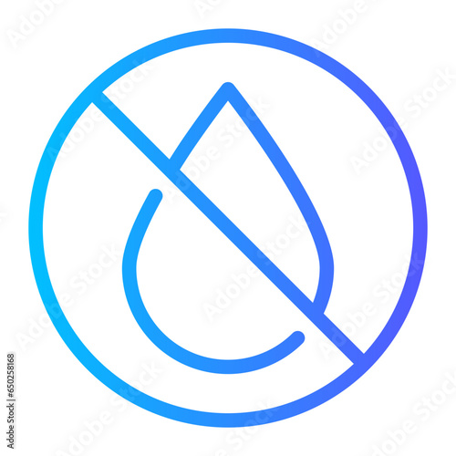 no liquid gradient icon