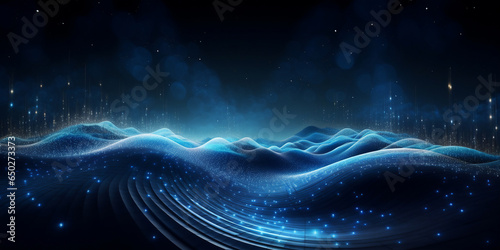 A big wave digital background are visualization of big data - an abstract rendering with binary zeros and ones an abstract white background creative digital sound waves - dark colored