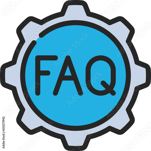 FAQ Cog Icon