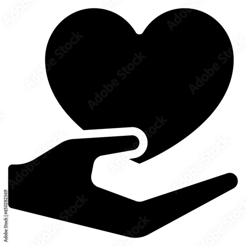 Give Love Heart Icon