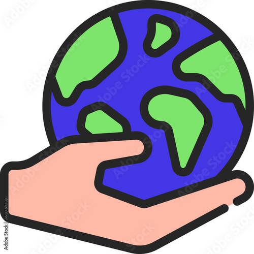 Give Planet Earth Icon