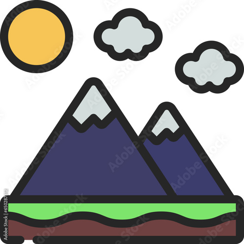 Mountain Range Icon