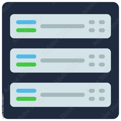 Servers Stack Icon