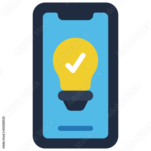 Mobile Controlled Lights Icon