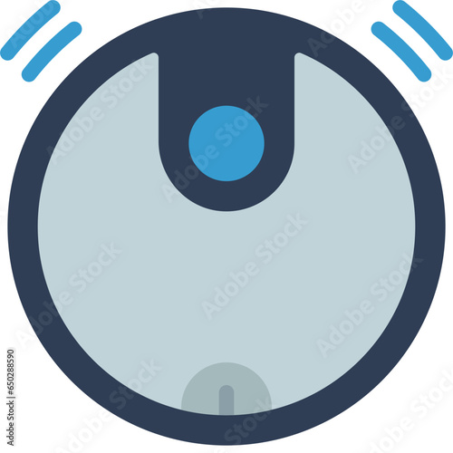 Wireless Robot Hoover Icon