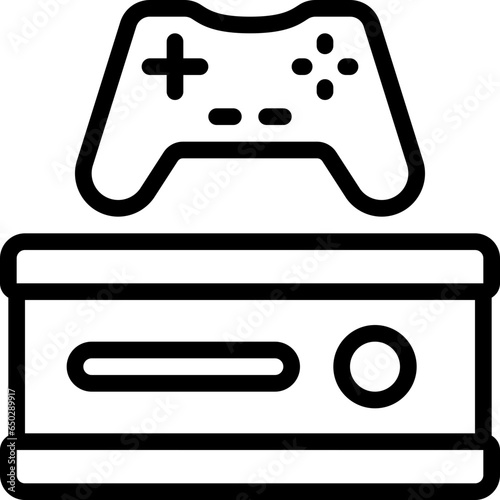 Games Console And Controller Icon