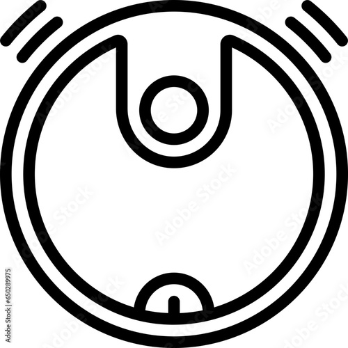 Wireless Robot Hoover Icon