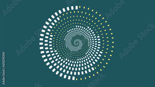 Abstract creative spiral simple background. This minimalist design is perfect background for any project. This creative line art can be used as a banner or logo.