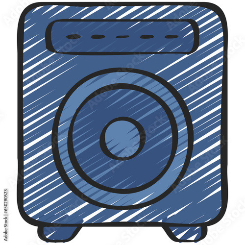 Subwoofer Speaker Icon