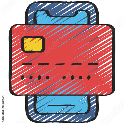 Mobile Credit Card Icon