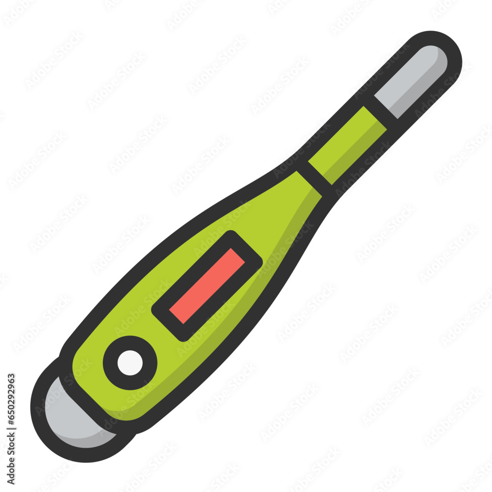 Thermometer Vector Icon Design Illustration Thermometer Vector Icon Design Illustration