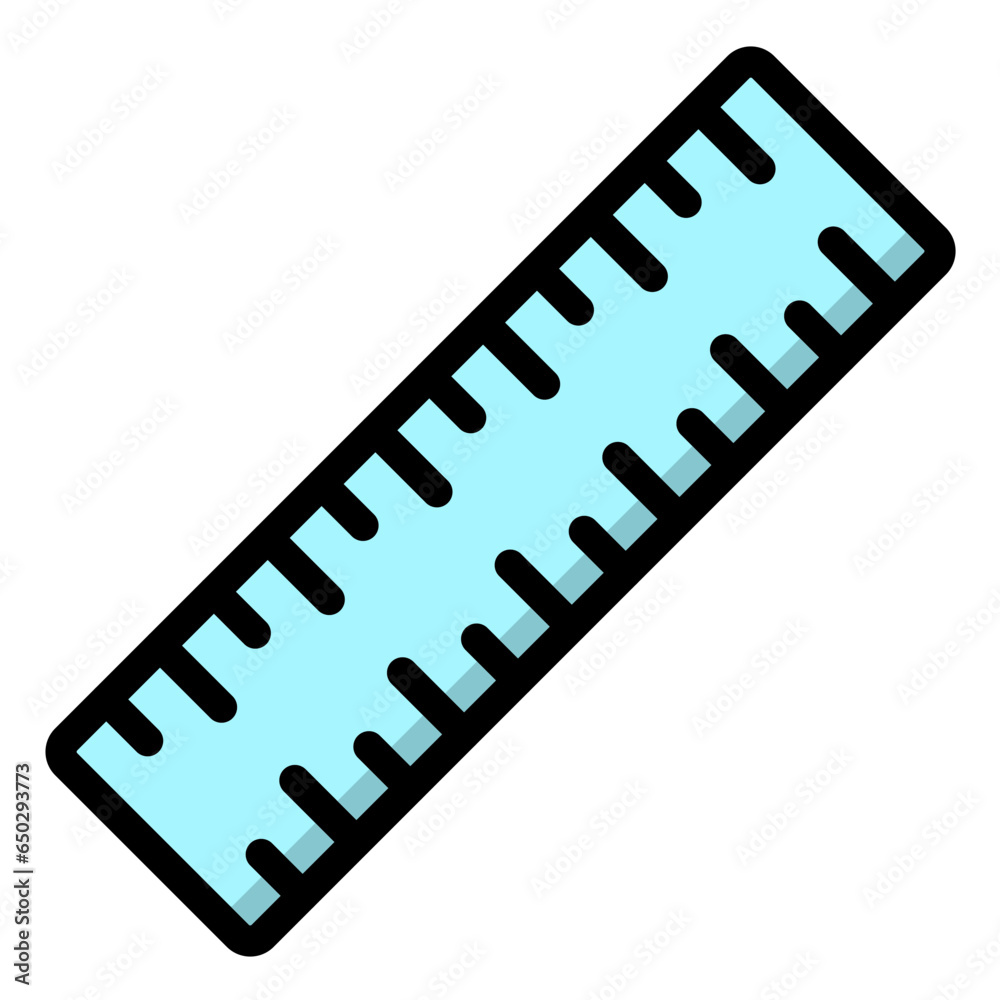 Ruler Vector Icon Design Illustration Ruler Vector Icon Design Illustration