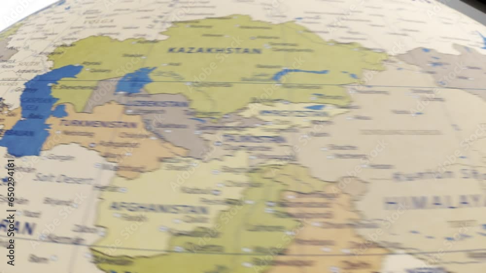 Atlas map of the world globe spinning zooming in and focusing on the country of Albania, Albanian. Showing area, motion video stock in HD and 4K Atlas map of the world globe spinning zooming in and focusing on the country of Albania, Albanian. Showing area, motion video stock in HD and 4K