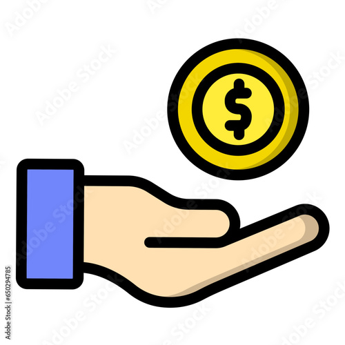 Bonus Vector Icon Design Illustration