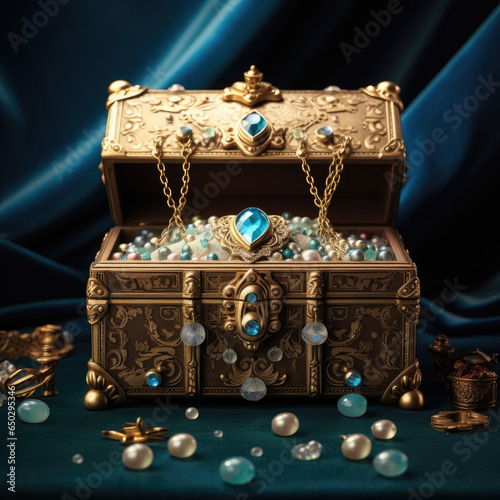 box with jewelry