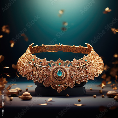 golden jewelry