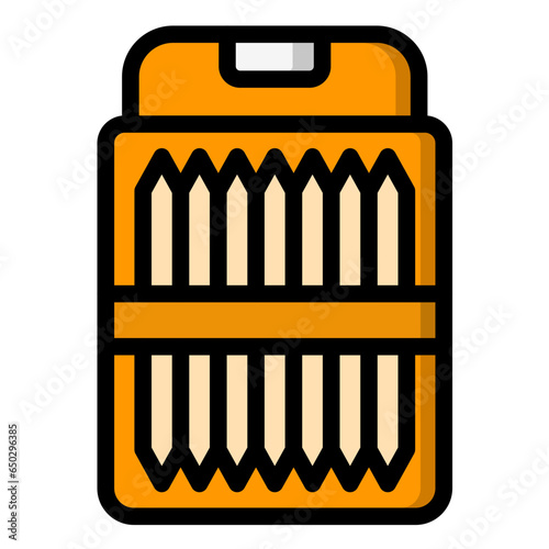 Toothpick Vector Icon Design Illustration