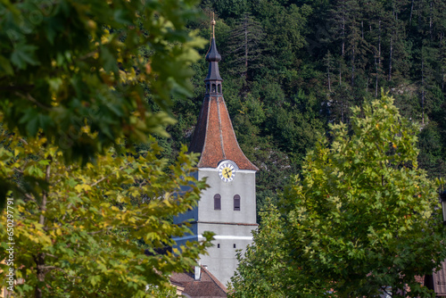 Evangelical protestant church of 14th century, Rasnov, Romania