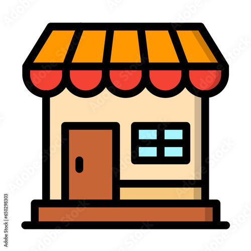 Store Vector Icon Design Illustration