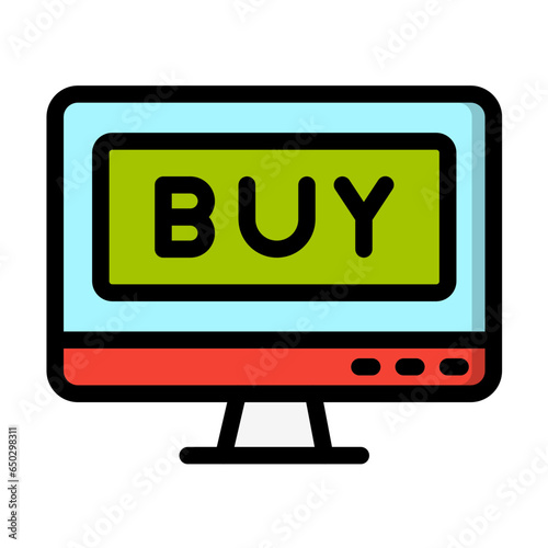 Purchase Vector Icon Design Illustration