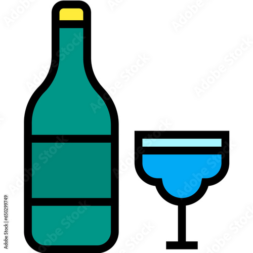 Drinks Vector Icon Design Illustration