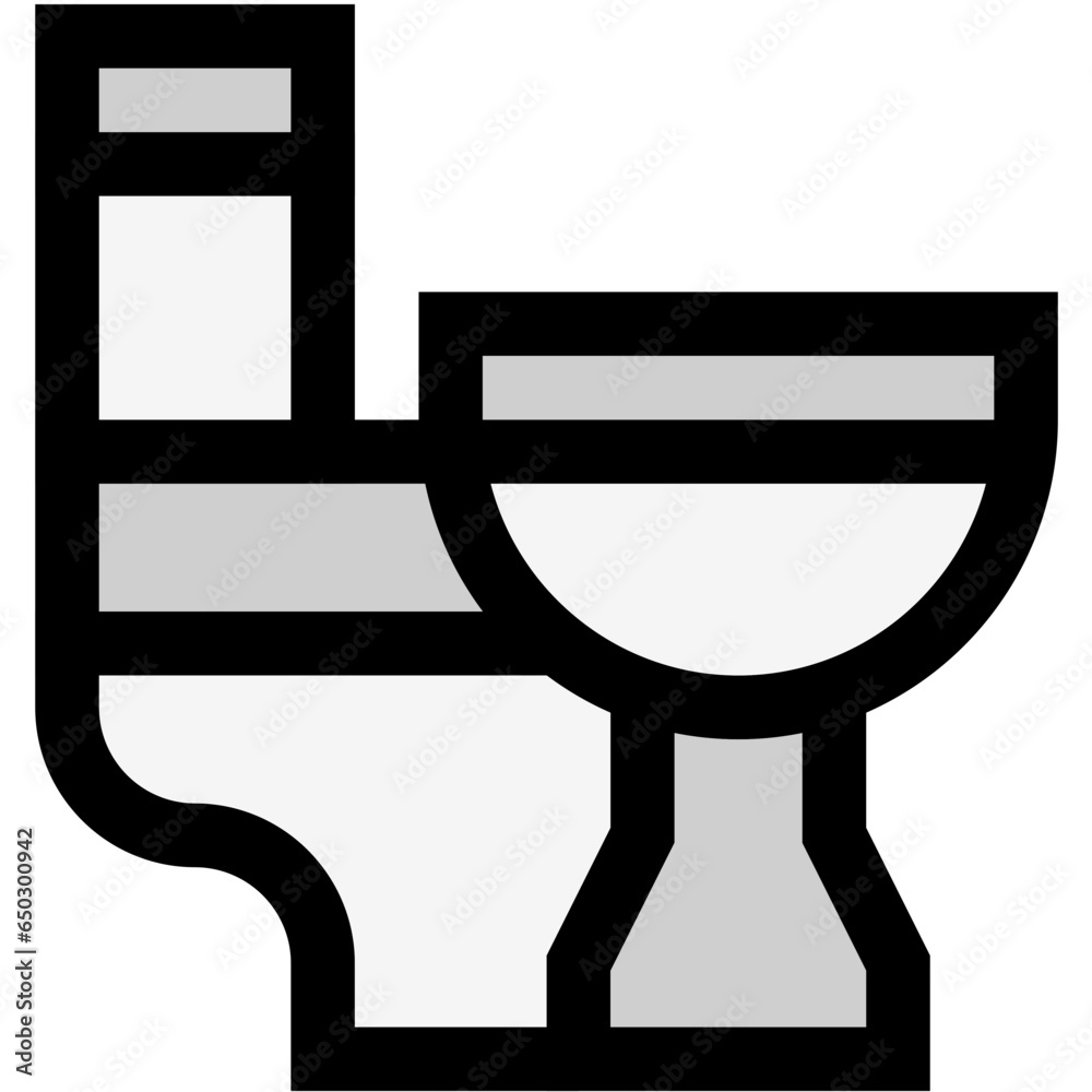 Toilet Vector Icon Design Illustration Toilet Vector Icon Design Illustration
