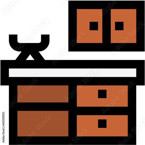 Kitchen Vector Icon Design Illustration