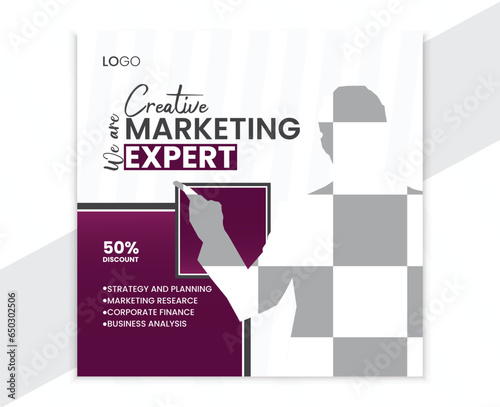 Business Social Media Post Design Template Vector Corporate Poster Banner Design, Real Estate Poster.