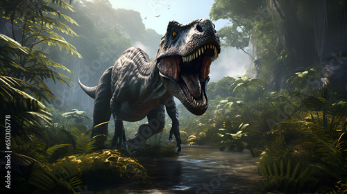 Realistic Dinosaur Realistic T Rex Real Jurassic Dinosaurs © Kevin