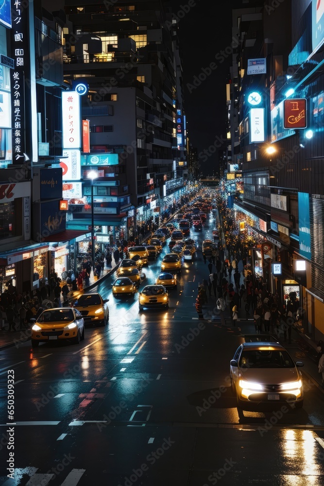 Fototapeta premium city night